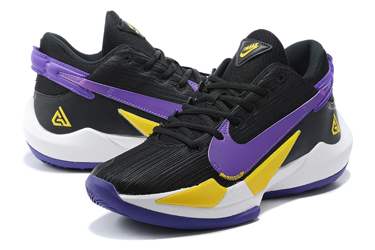 2020 Nike Air Zoom Freak II Black Purple Yellow